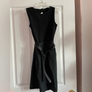 Theory dress with belt